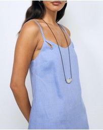 AERE - Haisley Linen Mini Dress