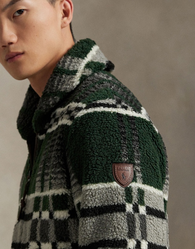 Polo Ralph Lauren - Geometric-Print Pile Fleece Jacket - ICONIC EXCLUSIVE