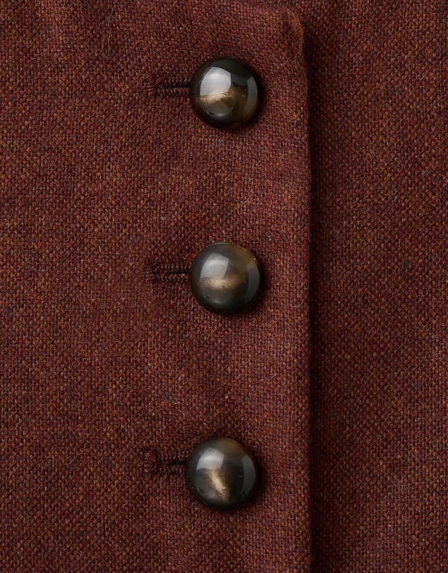 M.N.G - Wool-Blend Gilet With Buttons