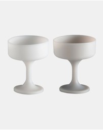 porter green - mecc | silicone unbreakable cocktail glasses