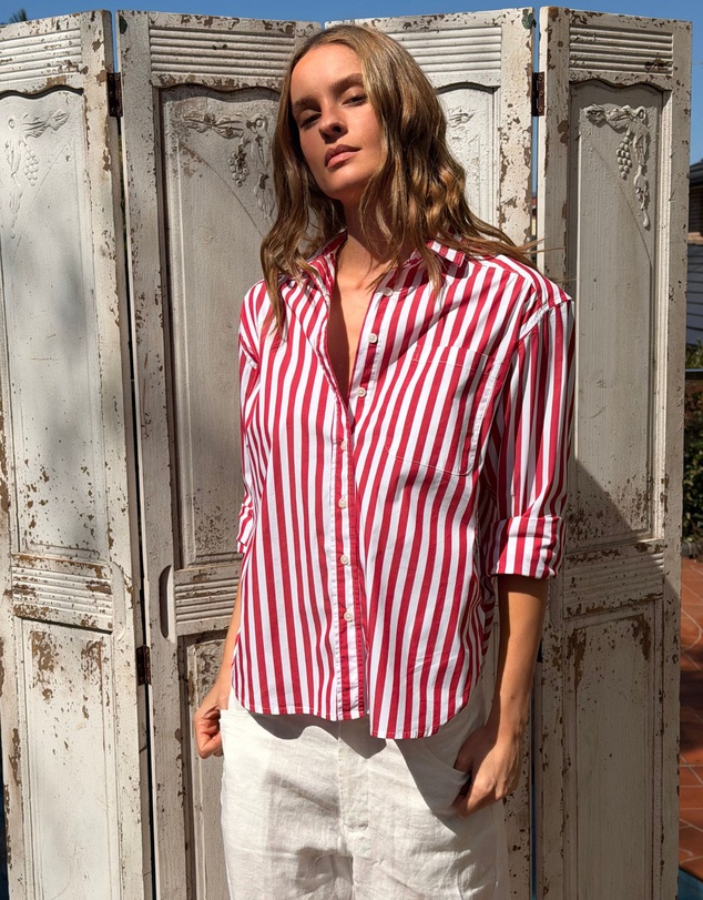CAMIXA - Poppy Oversize Cotton Shirt