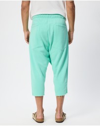 Surrounded By Ghosts - The Jade Low Crotch Fleece Casual Shorts