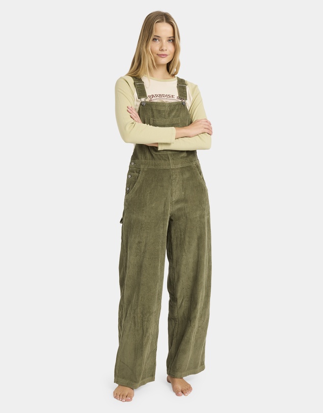 Billabong - Womens Vacay Cord Overall