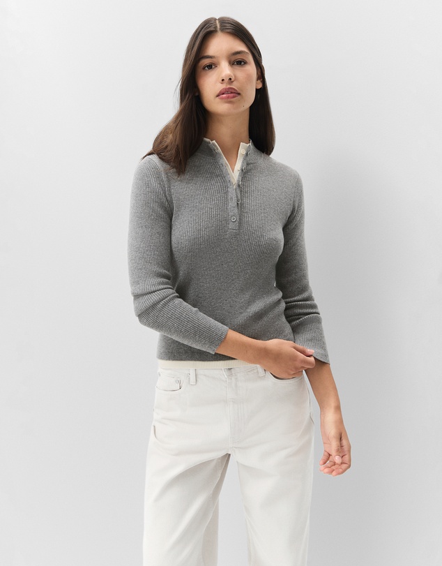 UNISON - Double Layer Wool Knit