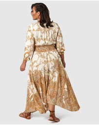 The Poetic Gypsy - Brown Sugar Maxi Dress