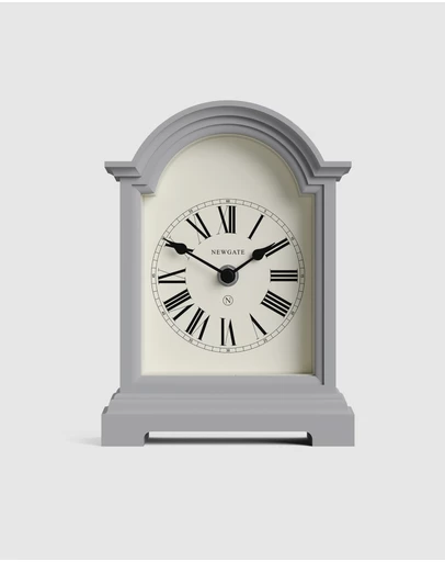 Newgate - Newgate Fillmore Mantel Clock-Clockwork Grey