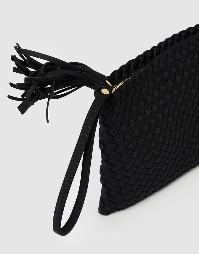 Arms Of Eve - Lavinia Clutch Bag - Black