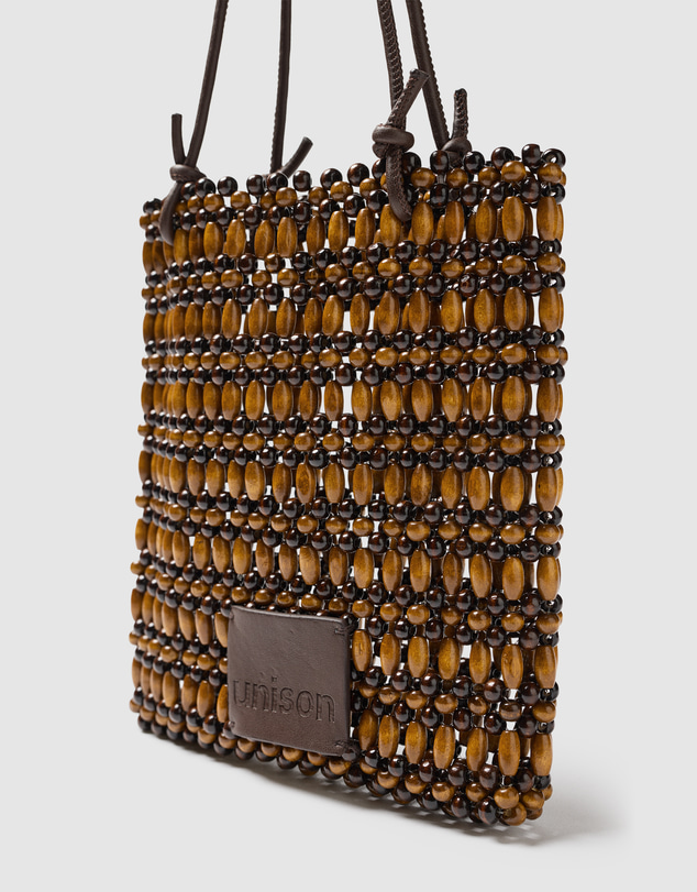 UNISON - Iris Beaded Mini Tote