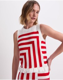 Sportscraft - Avoca Fringe Knit Top