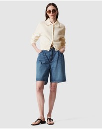& Other Stories - Knitted Collar Cardigan