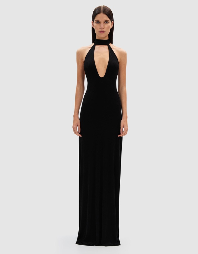 Maybel Jersey Gown by MISHA Online | THE ICONIC
