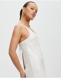Third Form - Paisley Bias One Shoulder Midi Dress