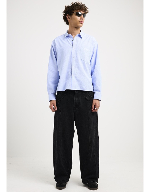 Black Noise White Rain - Unit Jean