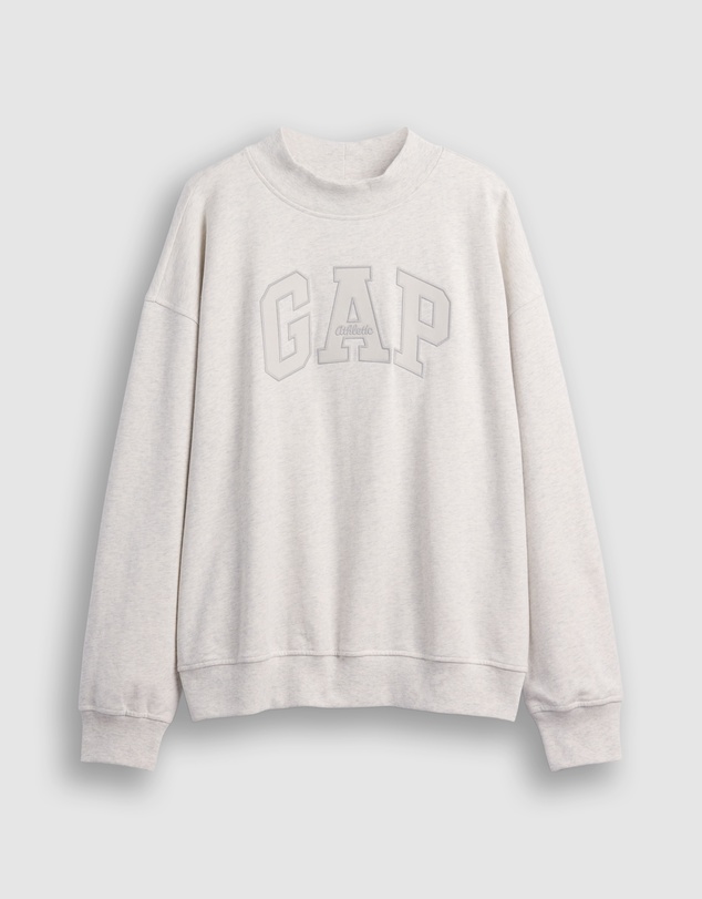 GAP - Logo Oversized Mockneck Pull Over