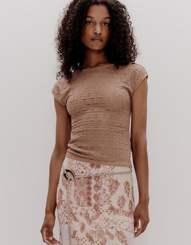 Ownley - Gina Mesh Tee
