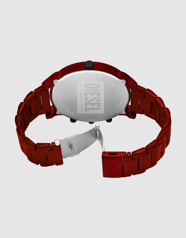 Diesel - Mr. Daddy Slim Red Chronograph Watches