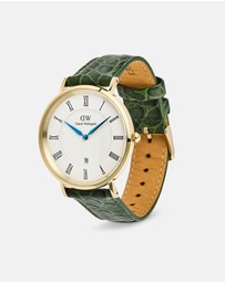 Daniel Wellington - Classic 40mm Roman Numerals Date Croc Belly
