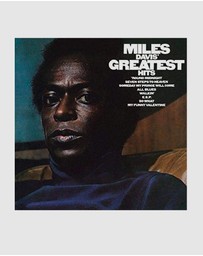 Sony Music - Crosley Record Storage Crate Miles Davis Greatest Hits Vinyl Album Bundle