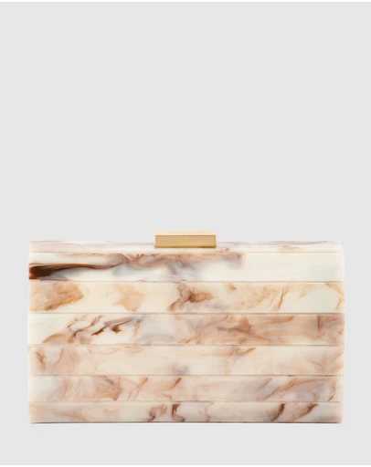 Olga Berg - Odette Acrylic Clutch