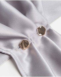 IDA+S - Juliette Satin Wrap Blouse