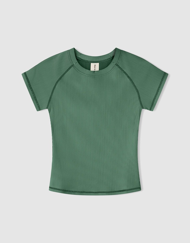 Zulu & Zephyr - Stripe Rib Tee