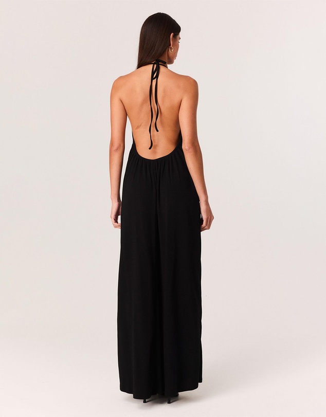 SNDYS - Polly Halter Neck Maxi Dress
