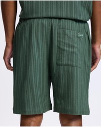 Scotch & Soda - Fave Tonal Striped Regular Fit Bermuda Shorts