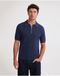 Oxford - Remy Zip Neck Polo