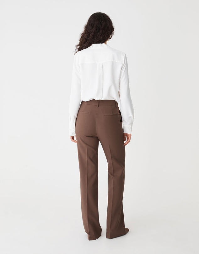 Forcast - Claudia Pleat Neck Blouse