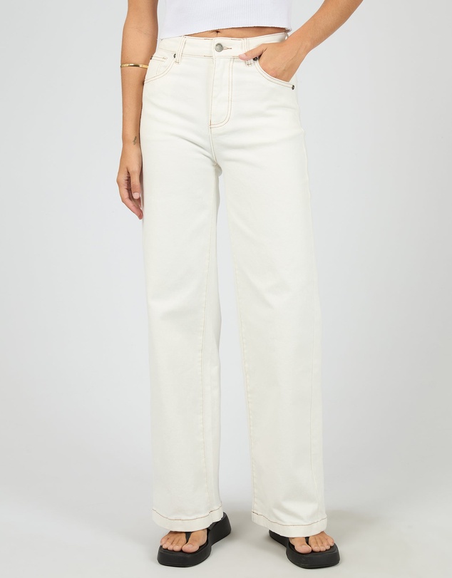 All About Eve - Jacqui Wide Leg Vintage White