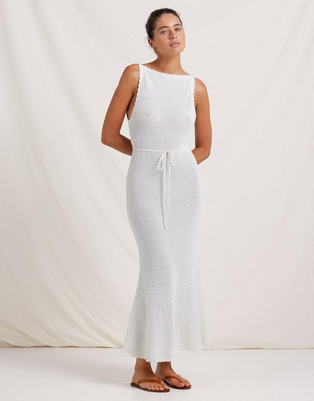 Peony - Pointelle Forever Midi Dress