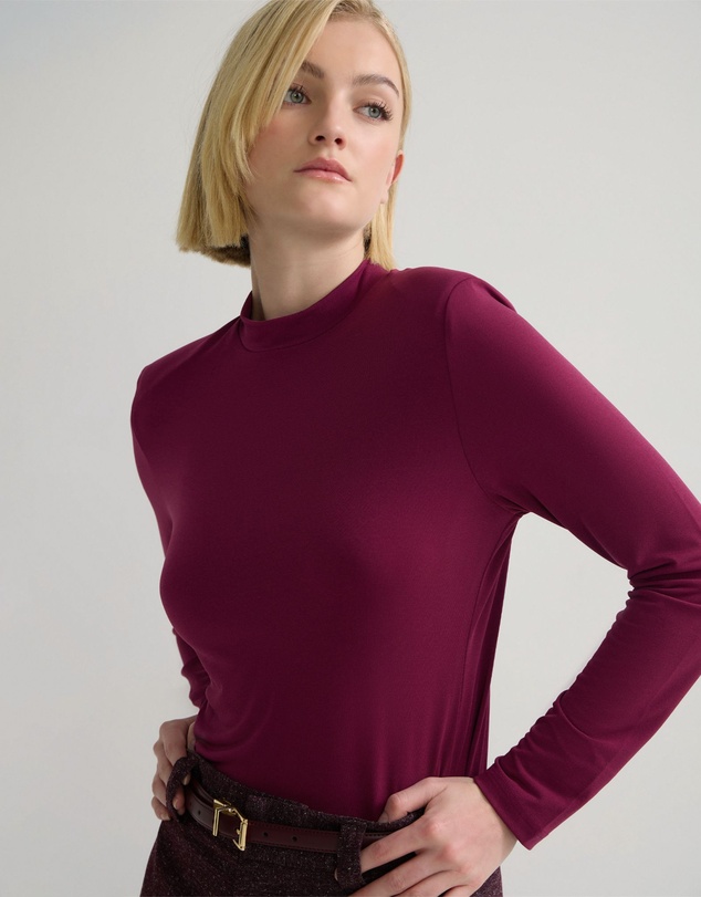 Oxford - Allison Long Sleeve Knit Top