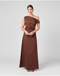 MVN - One Shoulder Maxi Dress