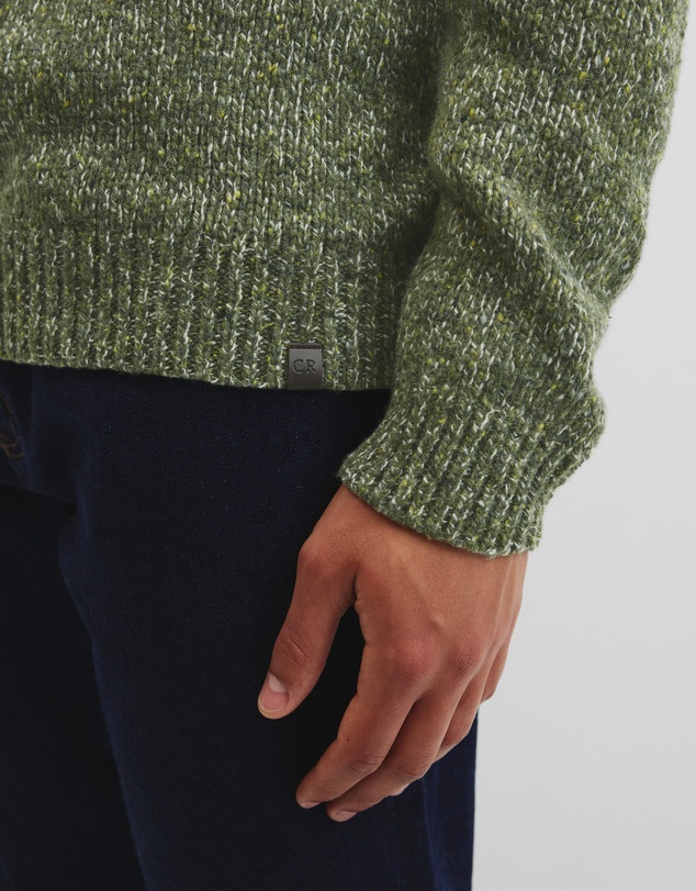Country Road - Merino Wool Blend Crew Neck Knit