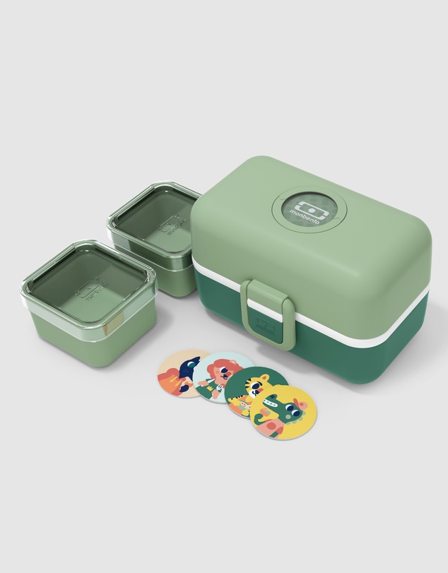 Monbento - Monbento Mb Tresor Kids Bento Box - Green Forest