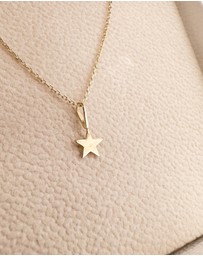 Luna Rae - Solid Gold - Litte Star Necklace