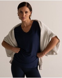 HyperLuxe The Label - V Neck Shirt