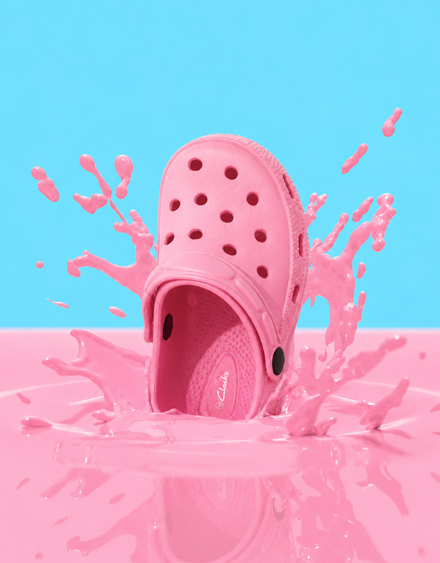 Clarks - Wave Junior Pink