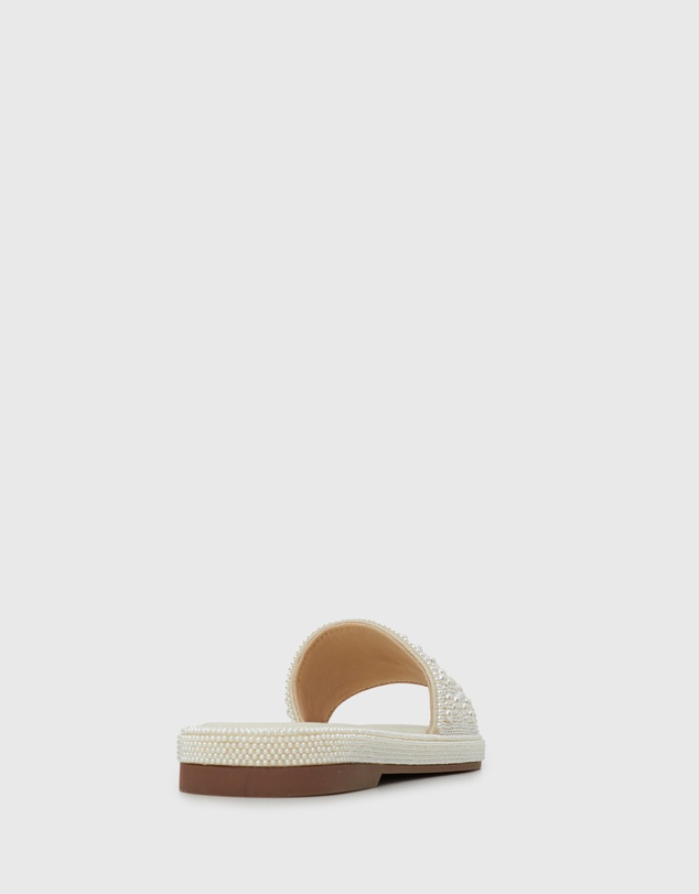 Betts - Apollo Pearl Embellished Slides