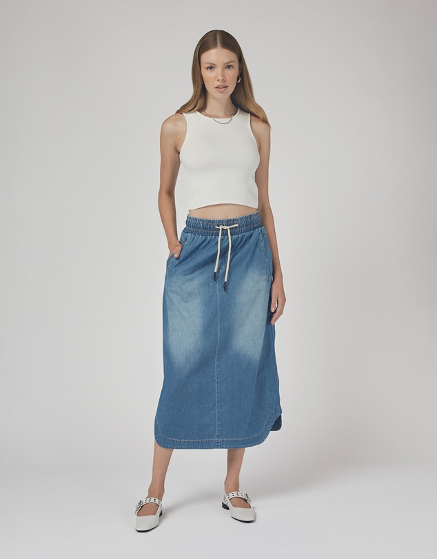 DRICOPER DENIM - Pia Long Skirt
