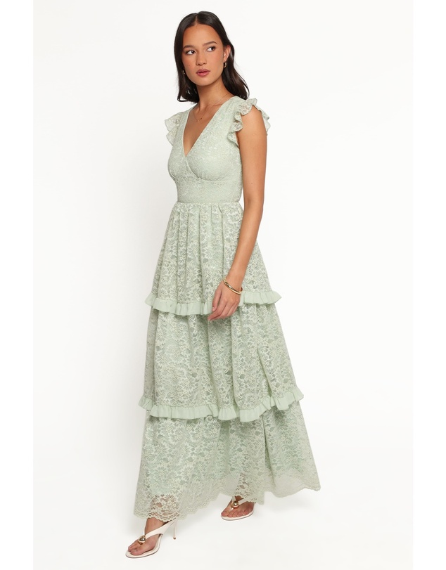 Petal & Pup - Cataleya Maxi Dress - Sage Green