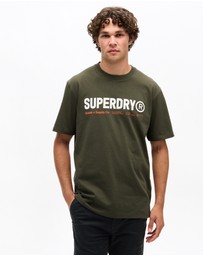 Superdry - Utility Sport Logo Tee