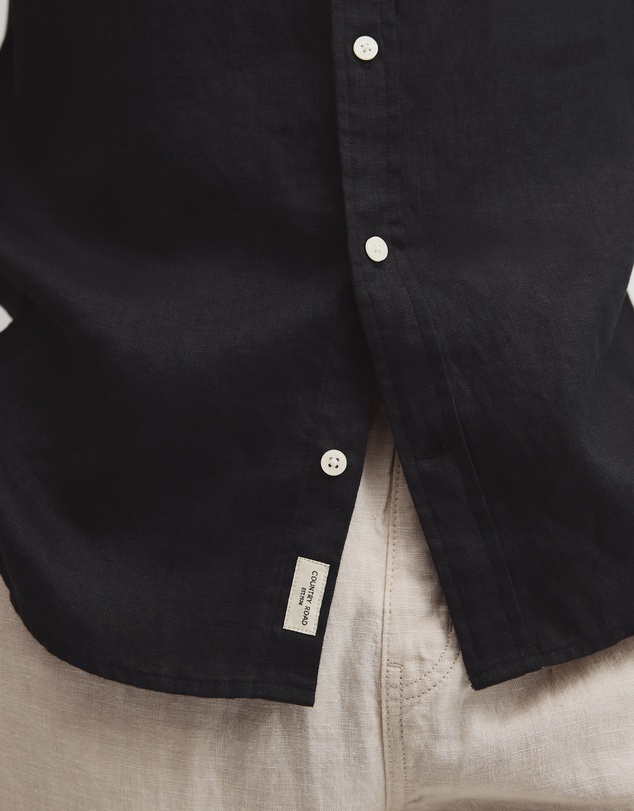 Country Road - Regular Fit Short Sleeve Linen Shirt