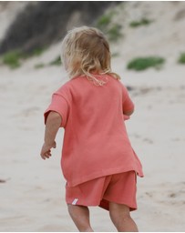 All Fenix - Mini Waffle Tee - Babies-Kids