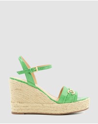 Dune London - Kai - Green Croc