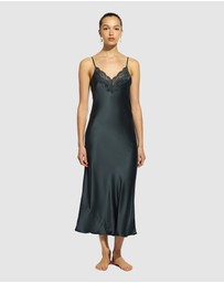 GINIA - Silk Lace Slip