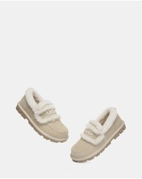 EVERAU - Australian Shepherd Ugg Rilee Loafer Cow Suede Upper House Shoes
