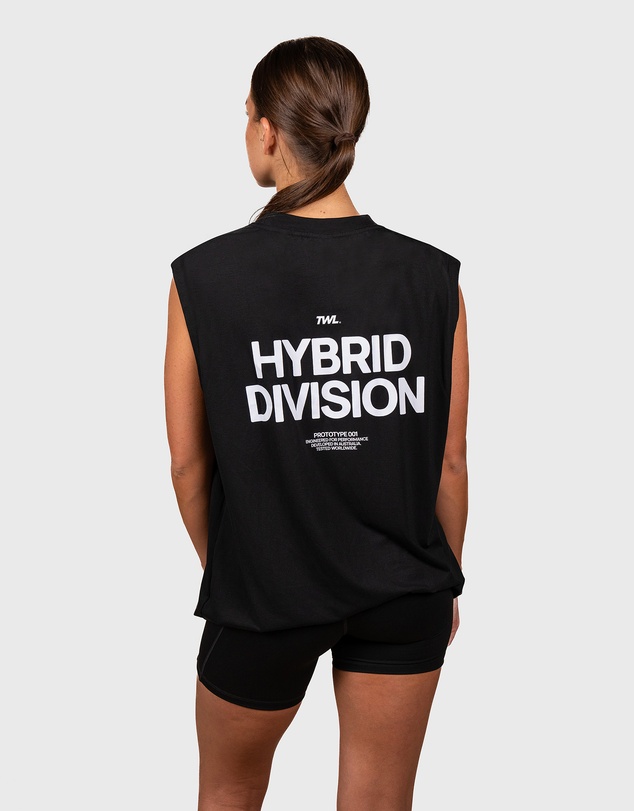 TWL - Oversized Haloflex Muscle Tank Hybrid Division