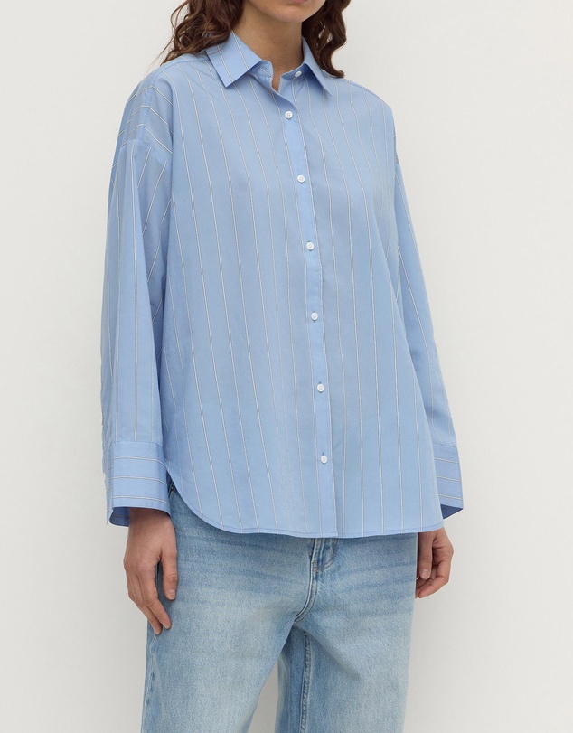Assembly Label - Delaney Italian Stripe Shirt