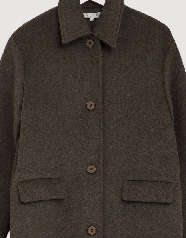 Revibe - Repaired AERE Cassie Wool Blend Coat - AU 8